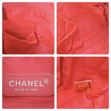 Load image into Gallery viewer, CHANEL シャネル カンボンライン ミディアムポシェット ココマーク 9番台 A25178 カーフレザー ブラック ホワイト 美品 中古 47228
