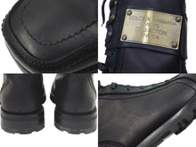 Load image into Gallery viewer, DOLCE &amp; GABBANA ドルチェ＆ガッバーナ レザー ブーツ 1001 1577 プレート サイズ5.5 ロングブーツ 中古 47302