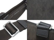 Load image into Gallery viewer, MICHAEL KORS マイケルコース ショルダーバッグ 肩掛けバッグ MKロゴ PVC ブラウン シルバー金具 美品 中古 47316