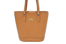 Load image into Gallery viewer, valentino carcia ヴァレンティノ ガルシア ハンドバック 内ポケット付き ブラウン カバン 鞄 美品 中古 47317