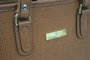 valentino carcia ヴァレンティノ ガルシア ハンドバック 内ポケット付き ブラウン カバン 鞄 美品 中古 47317