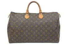 Load image into Gallery viewer, LOUIS VUITTON ルイ・ヴィトン ハンドバッグ M41522 スピーディ40 モノグラ 旧型 ブラウン 824SA 中古 47334