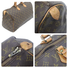 Load image into Gallery viewer, LOUIS VUITTON ルイ・ヴィトン ハンドバッグ M41522 スピーディ40 モノグラ 旧型 ブラウン 824SA 中古 47334
