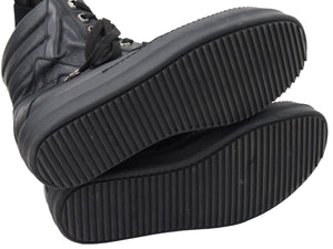 CHROME HEARTS×Rick Owens クロムハーツ リックオウエンス ジオバスケット スニーカー CHクロス サイズ43 美品 中古 47350
