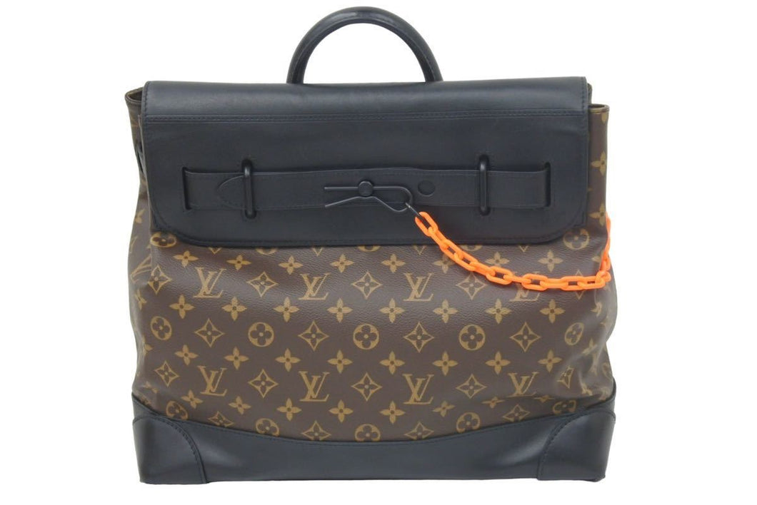 ルイ・ヴィトン LOUIS VUITTON ハンドバッグ スティーマーPM モノグラム ソーラーレイ M44473 ブラウン 美品 中古 47353