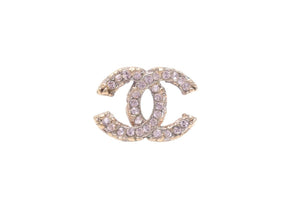 CHANEL シャネル ココマーク ピアス 片耳 アクセサリー A13C GP ピンクラインストーン ゴールド 1.9g 美品 中古 47356 –  Casanova Vintage