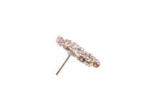 Load image into Gallery viewer, CHANEL シャネル ココマーク ピアス 片耳 アクセサリー A13C GP ピンクラインストーン ゴールド 1.9g 美品 中古 47356