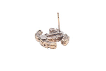Load image into Gallery viewer, CHANEL シャネル ココマーク ピアス 片耳 アクセサリー A13C GP ピンクラインストーン ゴールド 1.9g 美品 中古 47356