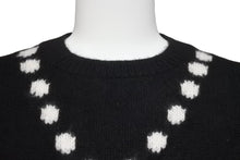 Load image into Gallery viewer, CHANEL シャネル ニット セーター ネックレス ヴィンテージ 95A P05572V00254 カシミヤ ブラック マルチカラー 40 美品 中古 47366