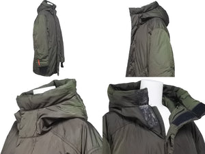 PRADA プラダ SPORTS スポーツ ダウンジャケット トップス SGV310 ナイロン ダックフェザー カーキ サイズ46 良品 中古 47380