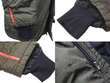Load image into Gallery viewer, PRADA プラダ SPORTS スポーツ ダウンジャケット トップス SGV310 ナイロン ダックフェザー カーキ サイズ46 良品 中古 47380
