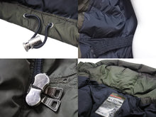 Load image into Gallery viewer, PRADA プラダ SPORTS スポーツ ダウンジャケット トップス SGV310 ナイロン ダックフェザー カーキ サイズ46 良品 中古 47380