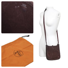 Load image into Gallery viewer, HERMES エルメス エブリンTPMドブリス ブラウン ショルダーバッグ □H刻印 スエード 美品 中古 47393