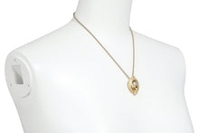 Load image into Gallery viewer, Christian Dior クリスチャン ディオール CD ネックレス ゴールド vintage ヴィンテージ オールド 中古 47405