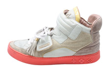 Load image into Gallery viewer, LOUIS VUITTON × KANYE WEST ルイ・ヴィトン カニエウエスト ジャスパー ハイカットスニーカー グレー サイズ7 中古 47349