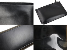 Load image into Gallery viewer, GUCCI グッチ バンブー ハンドバッグ ワンショルダーバッグ ジャッキーライン クリアブラック PVC レザー 良品 中古 47449