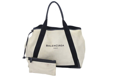 BALENCIAGA バレンシアガ カバスバック M トートバッグ バレンシアガ トートバック ホワイト 339936 中古 47456