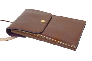 LOUIS VUITTON ルイヴィトン 90's モノグラム ヴェルニ ウォーカー ショルダーウォレット ポシェット エナメル M91153 中古 47463