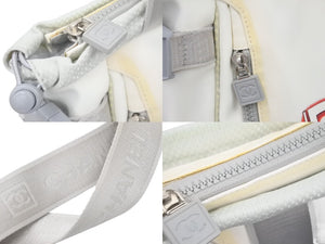 CHANEL シャネル スポーツライン カメリア ココマーク トートバッグ ショルダーバッグ ナイロンキャンバス 中古 47488