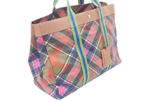 Load image into Gallery viewer, Vivienne Westwood ヴィヴィアンウエストウッド トートバッグ GM レザー PVC ブラウン マルチカラー 良品 中古 47503