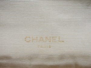 CHANEL シャネル マトラッセ チェーンショルダーバッグ 初期 ベージュ ココマーク ゴールド金具 ロゴ 中古 47526