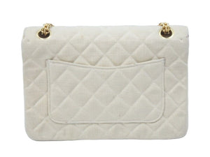 CHANEL シャネル マトラッセ チェーンショルダーバッグ 初期 ベージュ ココマーク ゴールド金具 ロゴ 中古 47526