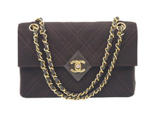 Load image into Gallery viewer, CHANEL シャネル マトラッセ チェーン ショルダーバッグ ブラウン 初期 ココマーク ゴールド金具 ロゴ カバン 鞄 中古 47527