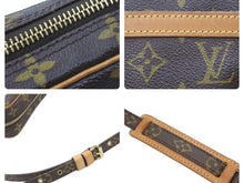 Load image into Gallery viewer, LOUIS VUITTON ルイ・ヴィトン ダヌーブ ショルダーバッグ モノグラム ゴールド金具 ブラウン M45266 美品 中古 47540