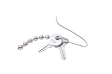 Load image into Gallery viewer, Christian Dior クリスチャンディオール ピアス キー スター シルバー鍵 星 ボールチェーン 美品 中古 47554