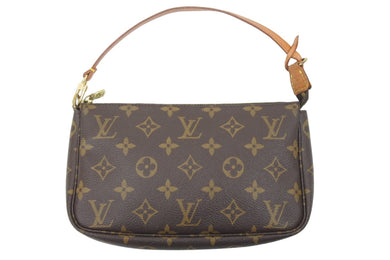 LouisVuitton ルイヴィトン アクセソワール ハンドバッグ アクセサリーポーチ M51980 AR1000 PVC ブラウン 美品 中古 47565