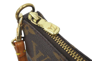 LouisVuitton ルイヴィトン アクセソワール ハンドバッグ アクセサリーポーチ M51980 AR1000 PVC ブラウン 美品 中古 47565