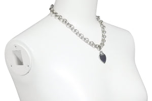 Tiffany&Co ティファニー リターントゥティファニー ネックレス ハートタグ 69.2g スターリングシルバー 美品 中古 47574