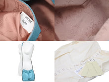 Load image into Gallery viewer, STELLA McCARTNEY ステラマッカートニー ショルダーバッグ 巾着バッグ チェーン ポリエステル ターコイズブルー 美品 中古 47581