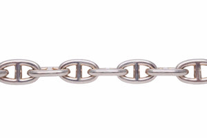 HERMES エルメス シェーヌダンクル 18コマ ブレスレット 61.9g MM シルバー 925 アクセサリー 美品 中古 47596