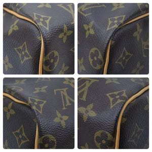 極美品 LouisVuitton ルイヴィトン スピーディ25 ミニボストンバッグ ハンドバッグ M41528 TH0093 PVC レザー ブラウン 中古 47635
