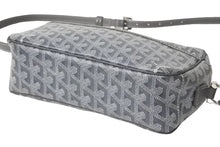 Load image into Gallery viewer, GOYARD ゴヤール Cap Vert カップヴェールPM ショルダーバッグ 斜めがけバッグ レザー PVC グレー シルバー金具 美品 中古 47656