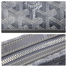 Load image into Gallery viewer, GOYARD ゴヤール Cap Vert カップヴェールPM ショルダーバッグ 斜めがけバッグ レザー PVC グレー シルバー金具 美品 中古 47656
