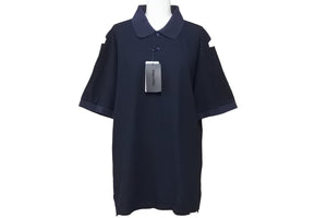 ORIGINAL FAKE オリジナルフェイク ポロシャツ 12SS タグ有り コットン ナイロン ネイビー ホワイト 3 未使用品 中古 47668