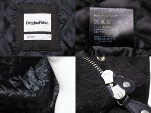 ORIGINALFAKE オリジナルフェイク ジャケット ブラウン サイズ3 美品 中古 47671
