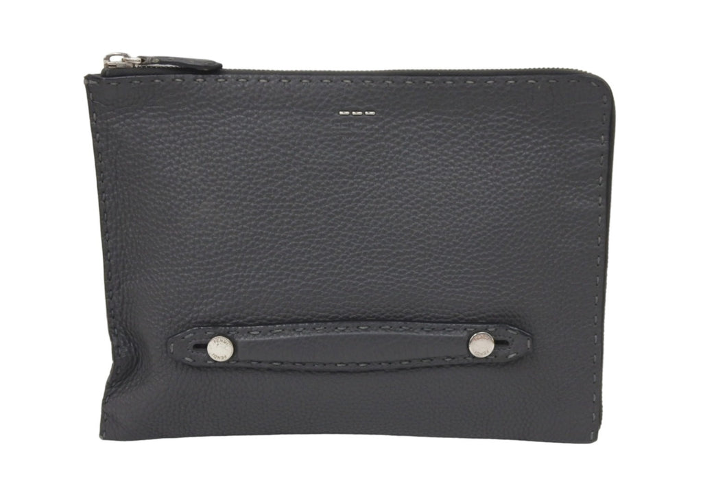 FENDI フェンディ 7M0225 07N クラッチバッグ・セカンドバッグ シルバー金具 7M0225-07N 中古 47728