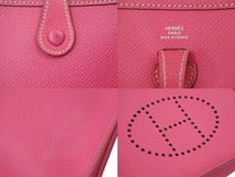 Load image into Gallery viewer, HERMES エルメス エブリンTPM エプソン ピンク ローズティリアン SS □O 美品 中古 47753 正規品