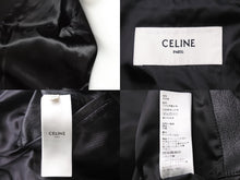 Load image into Gallery viewer, CELINE セリーヌ ライダースジャケット 20AW スタッズ レザージャケット ブラック サイズ50 2E686269LL 中古 47761