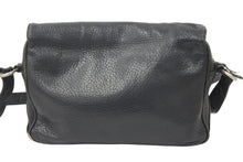 Load image into Gallery viewer, GIANNI VERSACE ジャンニヴェルサーチ ショルダーバッグ 肩掛けバッグ レザー ブラック シルバー金具 良品 中古 47774