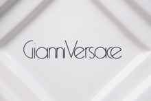 Load image into Gallery viewer, VERSACE ヴェルサーチ 灰皿 ホワイト ブラック 箱付き 美品 中古 47775