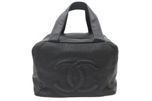 Load image into Gallery viewer, CHANEL シャネル ココマーク ハンドバッグ ミニボストンバッグ キャビアスキン 9番台 ブラック シルバー金具 美品 中古 47792