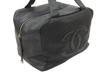 Load image into Gallery viewer, CHANEL シャネル ココマーク ハンドバッグ ミニボストンバッグ キャビアスキン 9番台 ブラック シルバー金具 美品 中古 47792