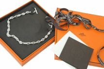HERMES エルメス ネックレス Chaine d'AncrePM シェーヌダンクルPM 43コマ SV925 83.6g 中古 47844