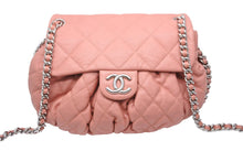 Load image into Gallery viewer, 極美品 CHANEL シャネル マトラッセ チェーンアラウンド ショルダーバッグ 15番台 ラムスキン サーモンピンク シルバー 中古 47858