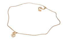 Load image into Gallery viewer, Christian Dior クリスチャン・ディオール チェーンネックレス GP ゴールド ロゴネックレス 美品 中古 47870