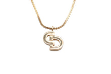 Load image into Gallery viewer, Christian Dior クリスチャン・ディオール チェーンネックレス GP ゴールド ロゴネックレス 美品 中古 47870